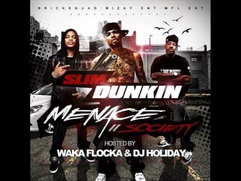 Slim Dunkin - Man Down (feat. Wooh Da Kid & Lil Cap)