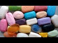 SOAP OPENING HAUL/ASMR SOAP/SATISFYING VIDEO/UNPACKING SOAP/ASMR NO TALKING 🩷 🧼💚 #asmr #soap #relax