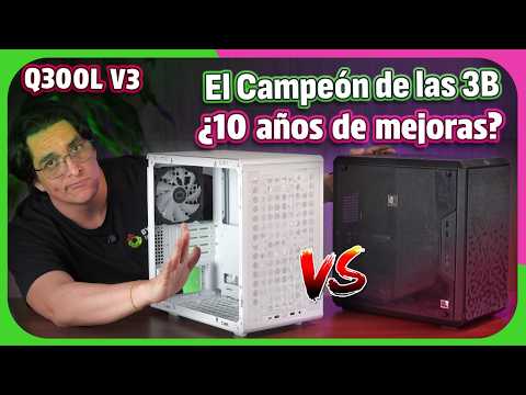 Hay 10 años de mejoras en este gabinete ¿Se notan? | Coolermaster Q300L V3- Byte de Tecnología