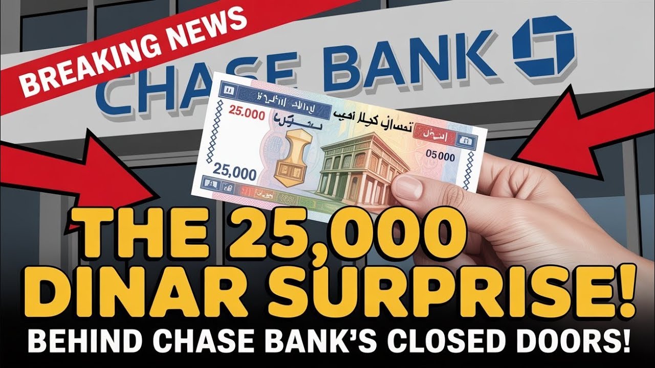 Inside Chase Bank’s Secrets The 25,000 Dinar Shocking Revelation! 💥💸
