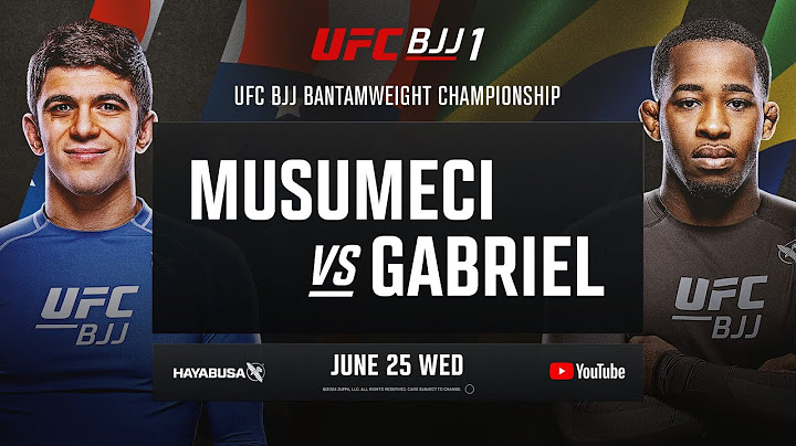UFC BJJ 1: Musumeci vs Gabriel | Full Event