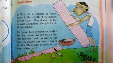 Class 5th maths tiling problem page number 97 to 98