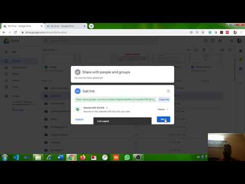 Как создать общую папку на гугл диске?
