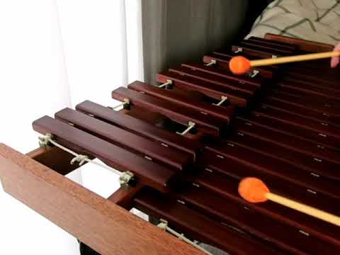 67【KOROGI卓上木琴】desk xylophone improvisation「グリッサンド」YAMAHA ME-302