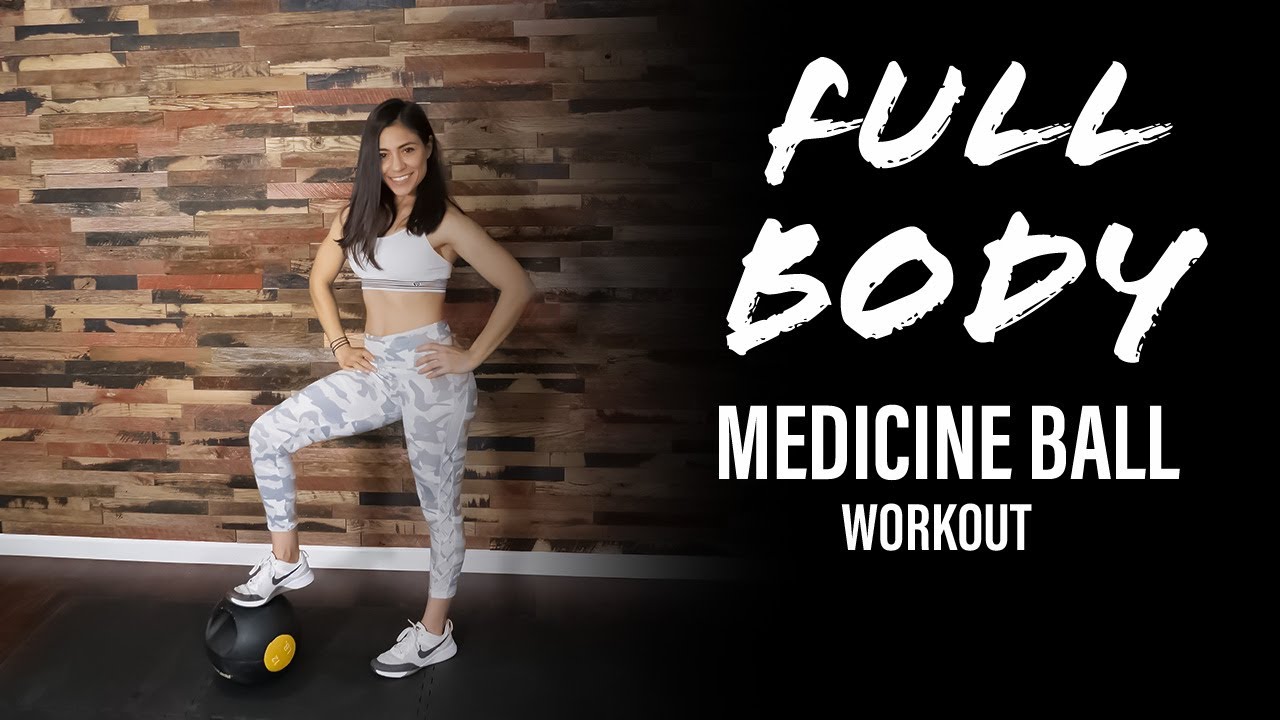 Full Body Medicine Ball Workout saludable english