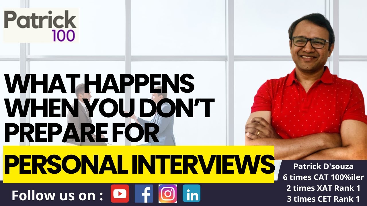 What happens when you don't prepare for interviews 4 reasons to