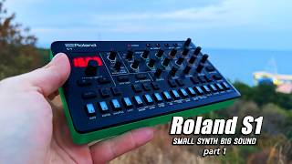 Roland S-1 Aira - Ambient & Goa Layers Tutorial p.1 ⚡ Portable Synth Magic