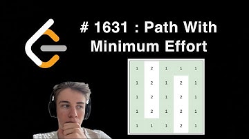 Path With Minimum Effort | 1631 Leetcode | Python3