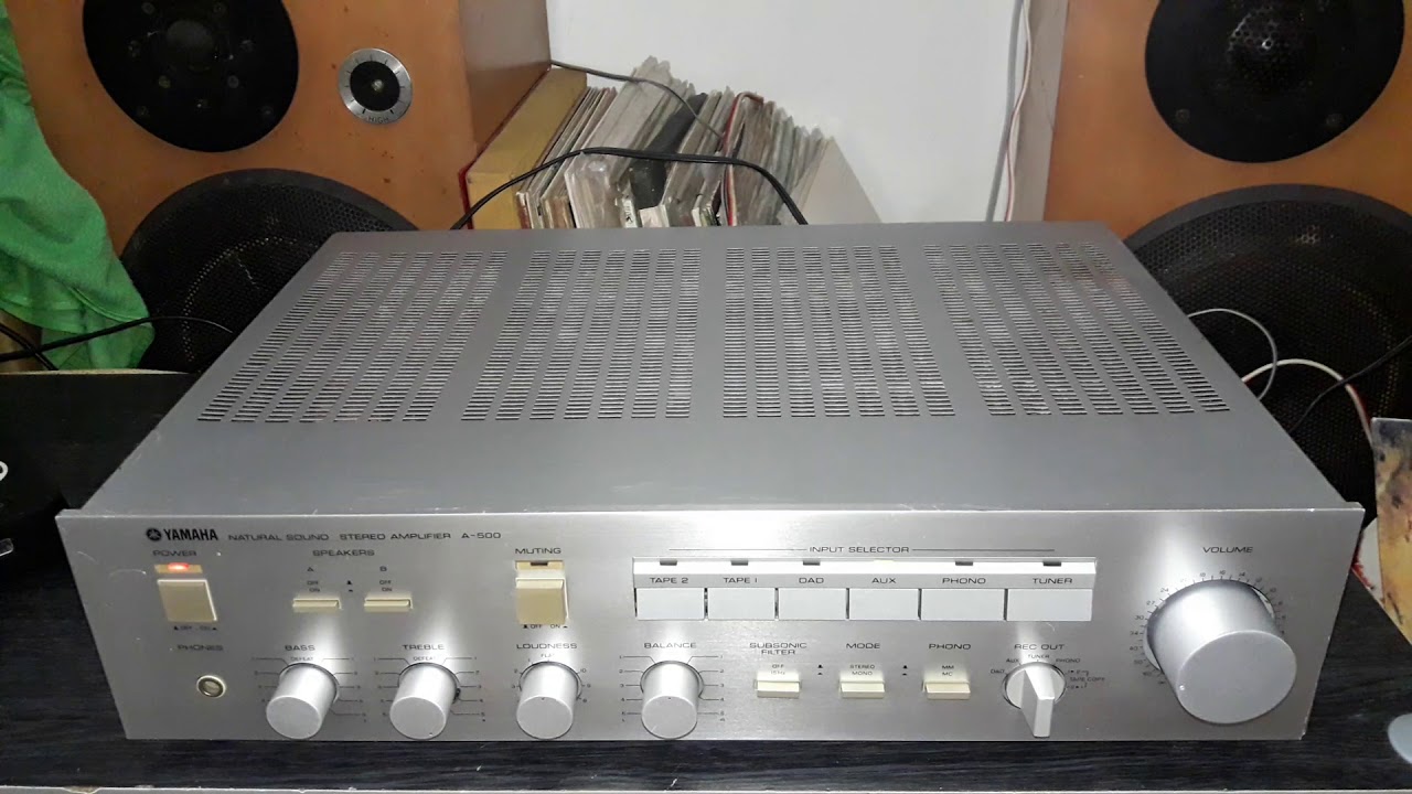 昭和レトロ プリメインアンプ NS SERIES A500 YAMAHA YAMAHA 昭和レトロ プリメインアンプ NS SERIES A500 YAMAHA YAMAHA