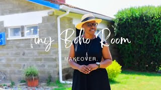 Tiny Boho Room Makeover | Transforming a Small Space into a Cozy Haven 🌸