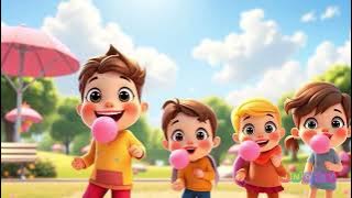 🎈🍬 Bubble Gum Dance Song for Kids | Fun & Catchy Rhymes | NoNo TV 🍬🎈