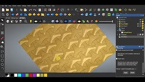 Piramid Circle 3D Design part  # 2 created by artcamhindi.com