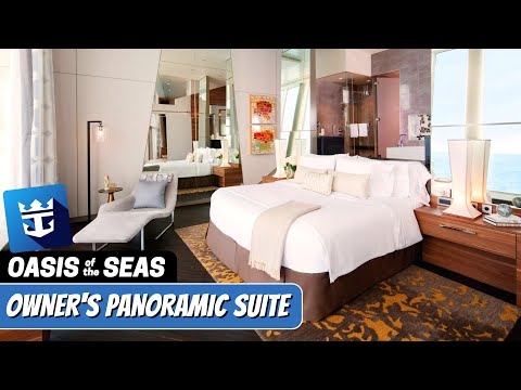 Oasis of the Seas Owner's Panoramic Suite walkthrough tour