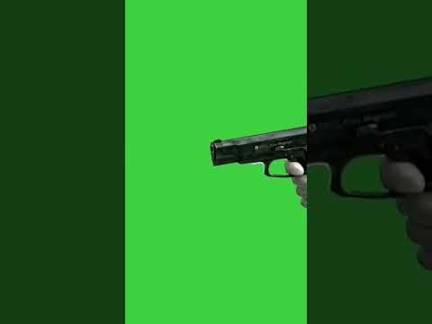Gun shooting green screen #gun #greenscreenvideo #trendingshorts #viralshorts #viral
