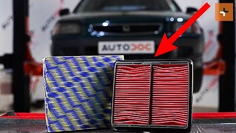Guide: Så byter du luftfilter, motor på HONDA CIVIC 6