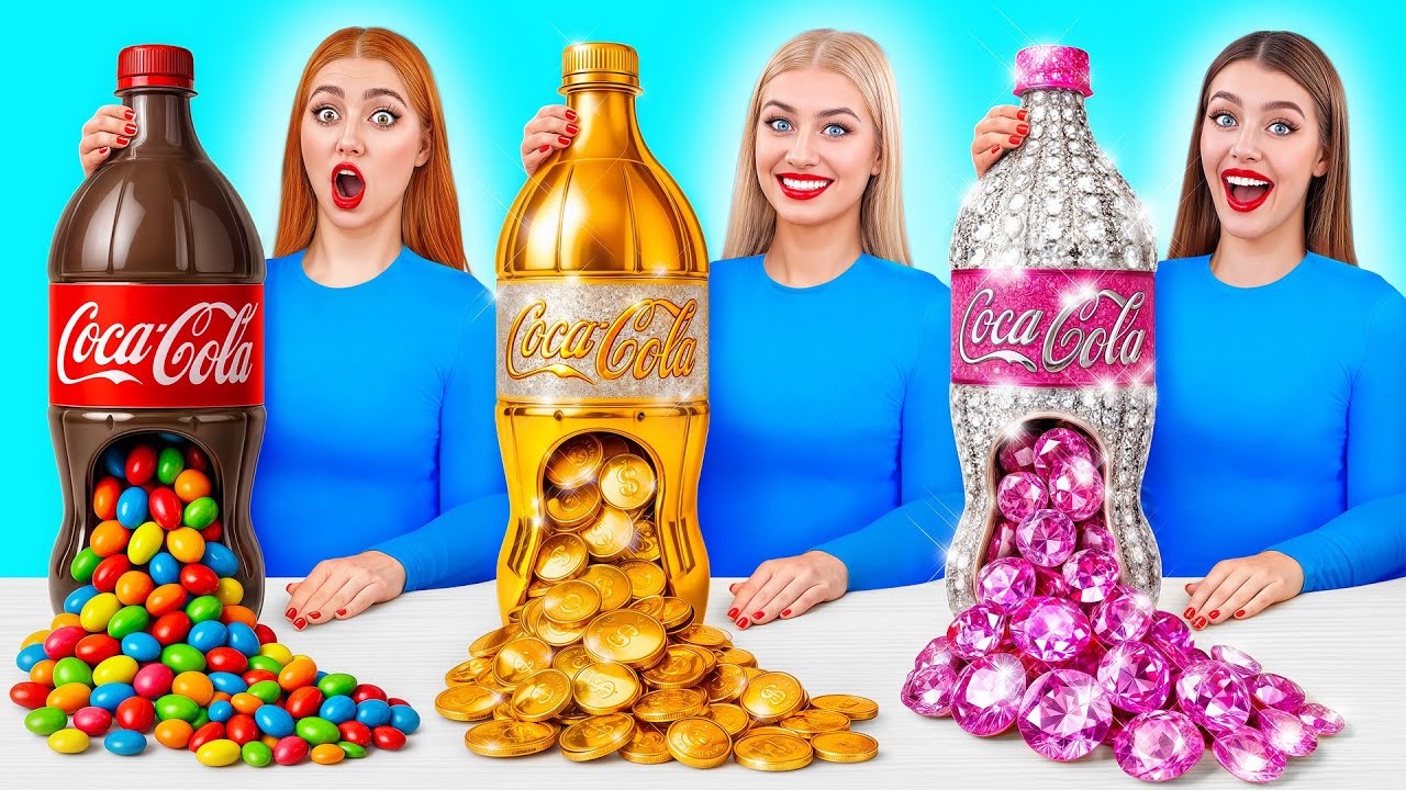 Бедная vs Богатая vs Ультра Богатая еда Челлендж | Эпичная Битва с Едой от Multi DO Smile