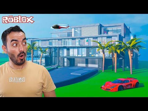 Milyon Dolarlık Ultra Lüks Ev Yapıyorum !!! Roblox Mega Mansion Tycoon