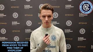 Short NYCFC Training Camp Questions With Keaton Parks and Hannes Wolf