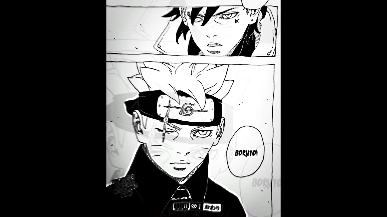 Boruto Chapter 81 leaks edit - Alight Motion Edit