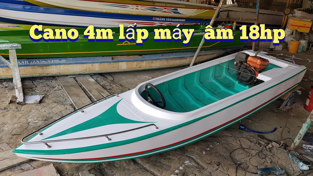 cano 4m đặt máy âm 18hp
