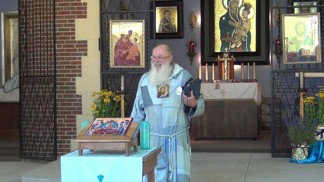 Pilgrim George: "Rejoice, O you who have borne the Guide of the lost"