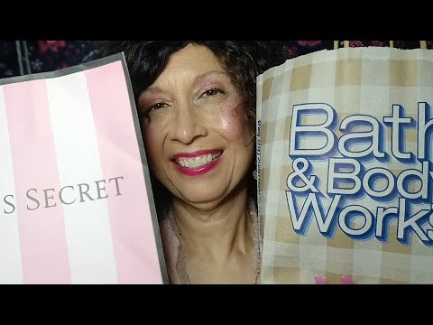 ASMR 💫 #BathBodyWorks & #VictoriaSecret HAUL  🍎 Show & Tell 🥐