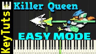 Video thumbnail of "Attack of the Killer Queen [Deltarune: Chapter 2] by Toby Fox - Easy Mode [Piano Tutorial]"