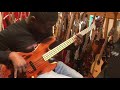 Gary Luthery Jazz Bass Test