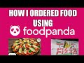 Foodpanda how to order food for my friends thru food panda app shorts