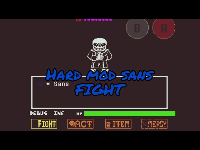 Harder Sans Fight [UNDERTALE (Switch)] [Mods]