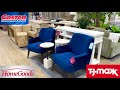 COSTCO BURLINGTON TJ MAXX FURNITURE CHAIRS TABLES DECOR SHOP WITH ME SHOPPING STORE WALK THROUGH