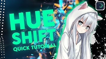 [Alight Motion] Hue Shift Effect Quick AMV Tutorial.
