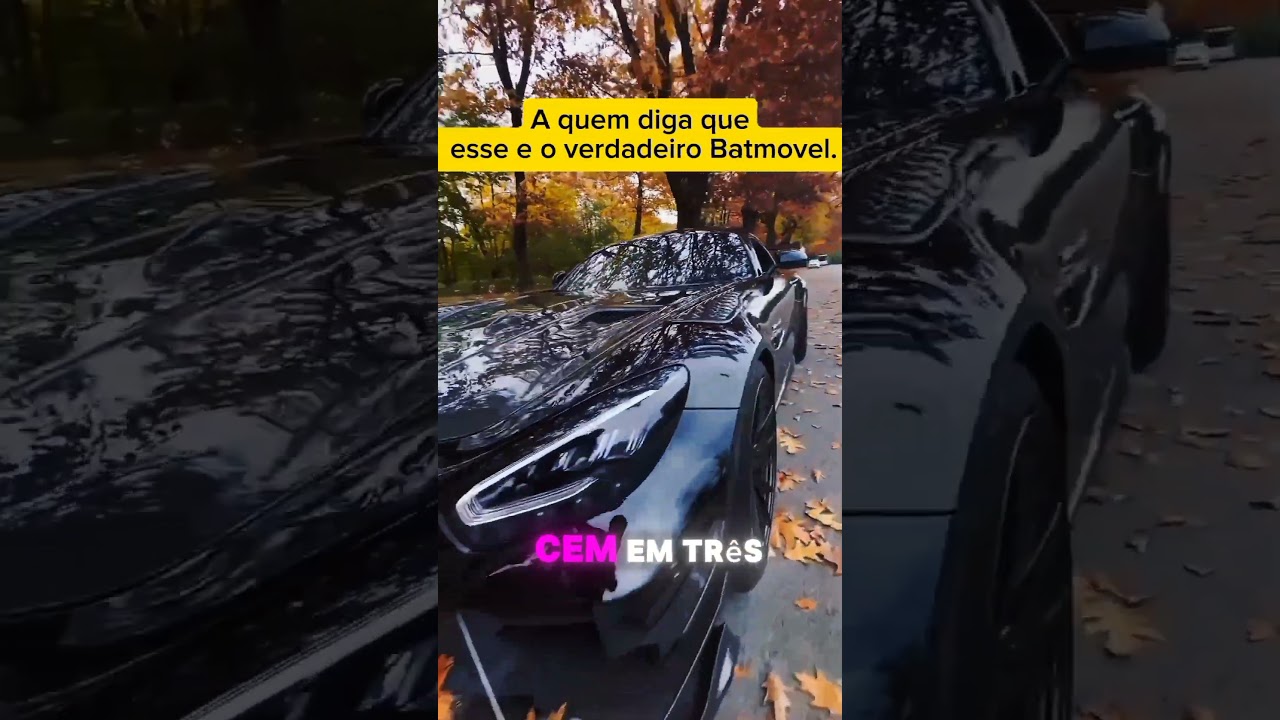Será a AMG GTR PRO o novo carro do Batman??? 