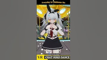 Everyday is Christmas Sia #mmd #vrchat #vrc #dance #mmd #mmdshorts #shorts #shortvideo #kpop #Jpop