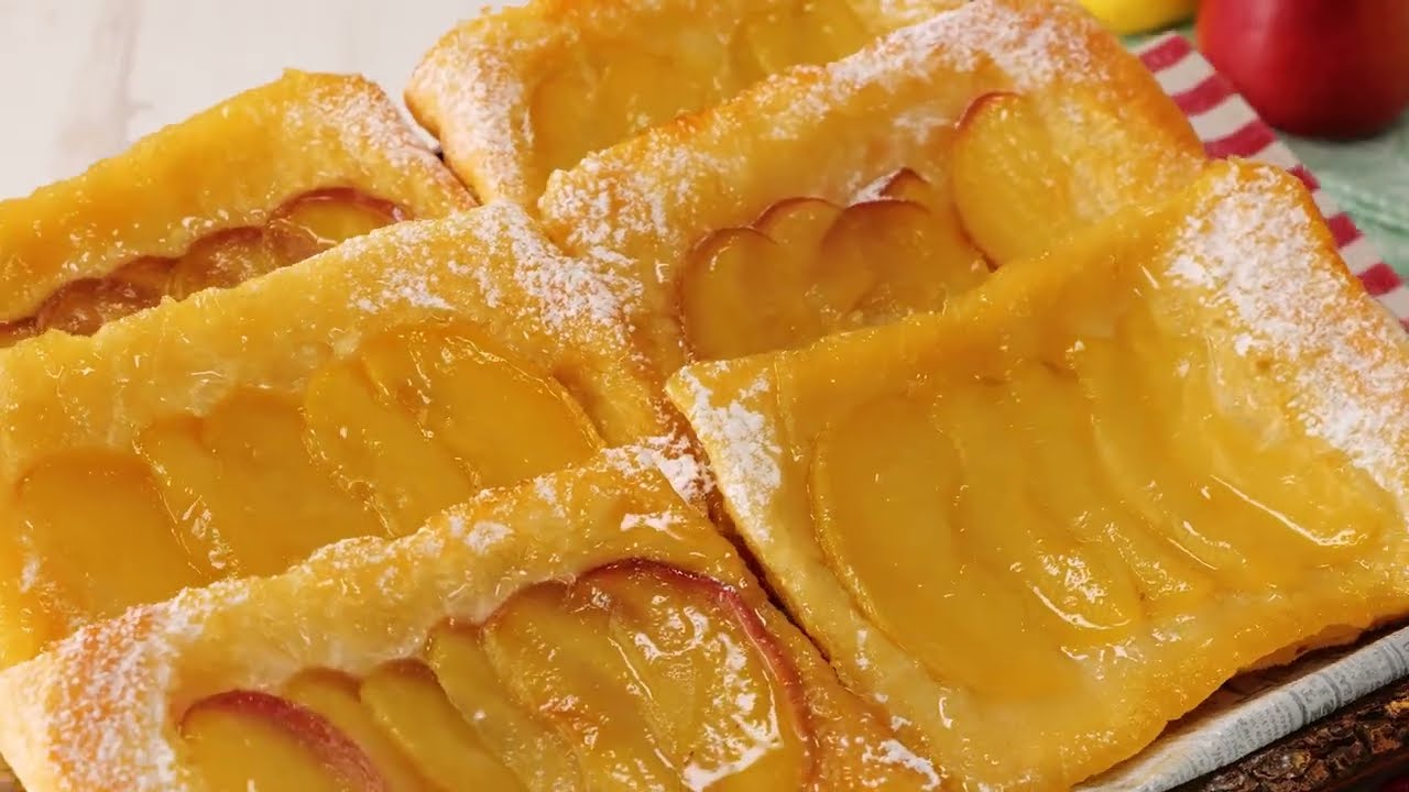 Hojaldre de manzana y miel - Deliciosas