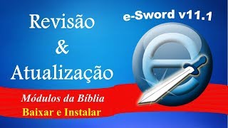 Tutorial Bíblia e Sword em Português, como baixar e instalar os módulos em português - REVIEW Tutorial Bíblia e Sword em Português, como baixar e instalar os módulos em português - REVIEW