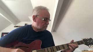 Hijaz kar improvisation with some extra notes.