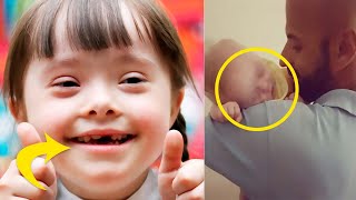 Baby girl with down syndrome adopted by single dad after she was rejected by 20 families
