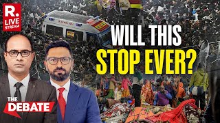 From Kumbh to Karur, How Many More Stampedes Until Crowd Managers Learn Their Lesson? | The Debate