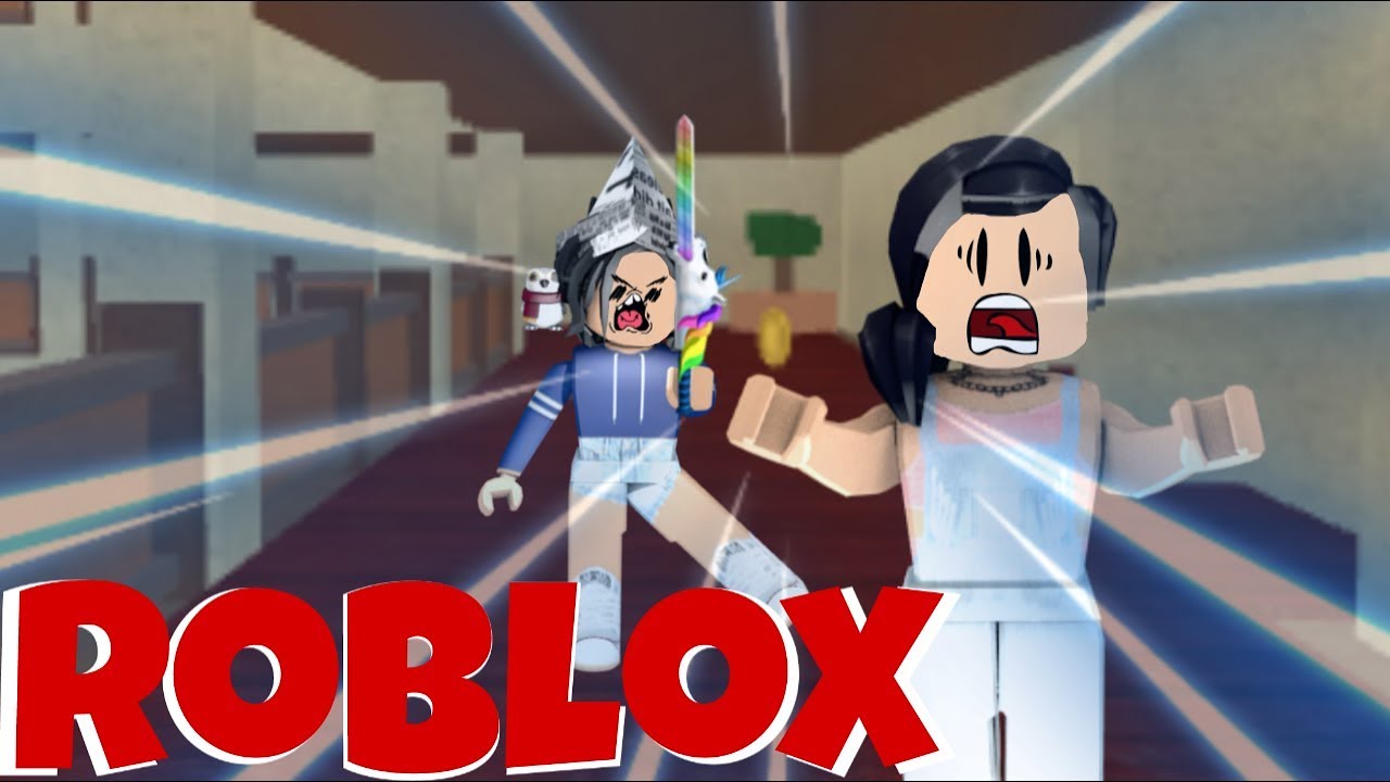 Roblox Porque Eu Que Tenho Que Ser Marretao Flee The - roblox mamae noob sortuda murder mystery 2 luluca games