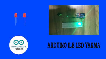 ARDUİNO İLE LED YAKMA