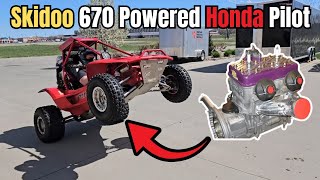 120 Hp Snowmobile Engine Powered Honda Pilot is a Torque Monster