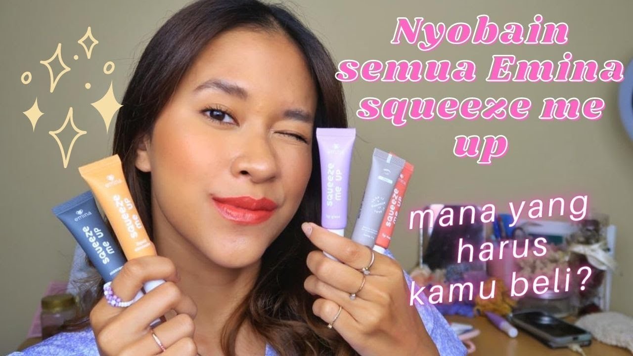 Review + swatch semua Emina Squeeze me up! concealer, mascara, browcara ...