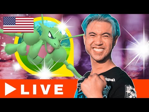 SHINY SCYTHER HUNT POKÉMON GO (2019) - YouTube