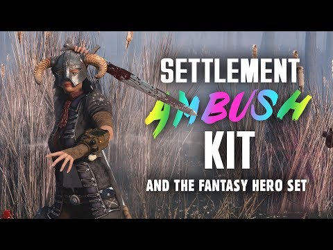 Settlement Ambush Kit & The Fantasy Hero Set - New on the Creation Club