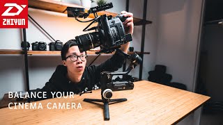 Zhiyun Crane 3S - How to Balance Canon C200 Cinema Camera