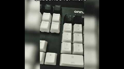 What does your keyboard sound like?