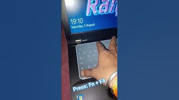 How to turn off keyboard on Lenovo laptop #shorts #shortvideo