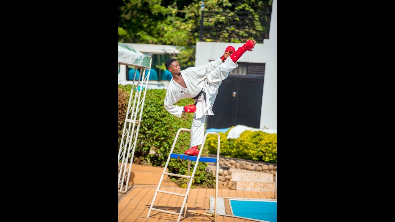 RWANDA KARATE TRAINING