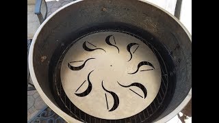 TRI-TIP | FIRE DIAL HEAT DIFFUSER PLATE | WEBER KETTLE